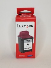 Lexmark 70 Black Print Cartridge New In Box 