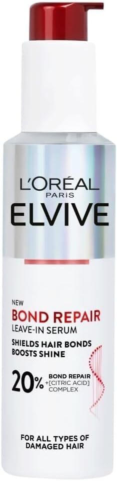 L'oréal Paris Elvive Bond Repair Leave-In Serum - 150Ml | Suitable For Damaged Hair | Achieves 12% Less Split Ends | Leaves Hair Feeling Stronger - Image 3