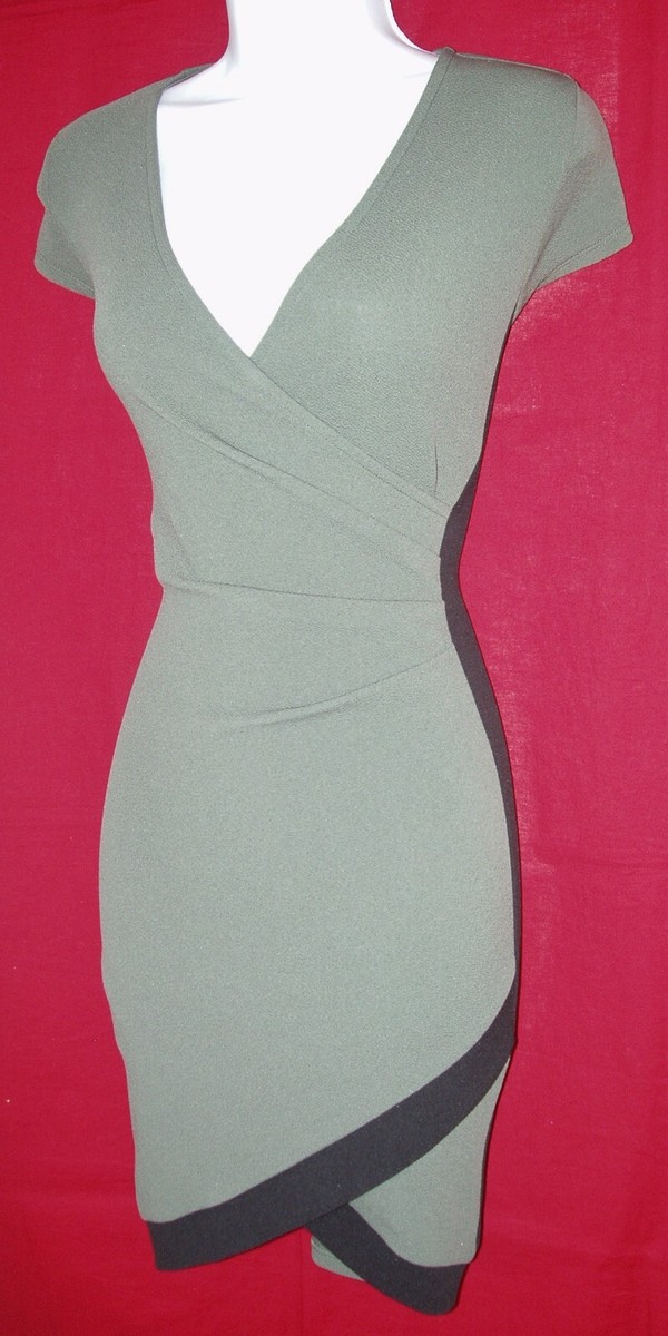 slim fit dress slacks Kelly Green Twist Front Cut Out Dress - Maxi Dresses main image 1