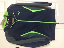 Puma Hoodie Sweater Youth Boy  s Size M Color Navy Blue