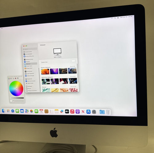 iMac 21.5" 2017 Intel i5-7400 3.00GHz 8GB RAM 1TB HDD MacOS Ventura - Photo 5/12