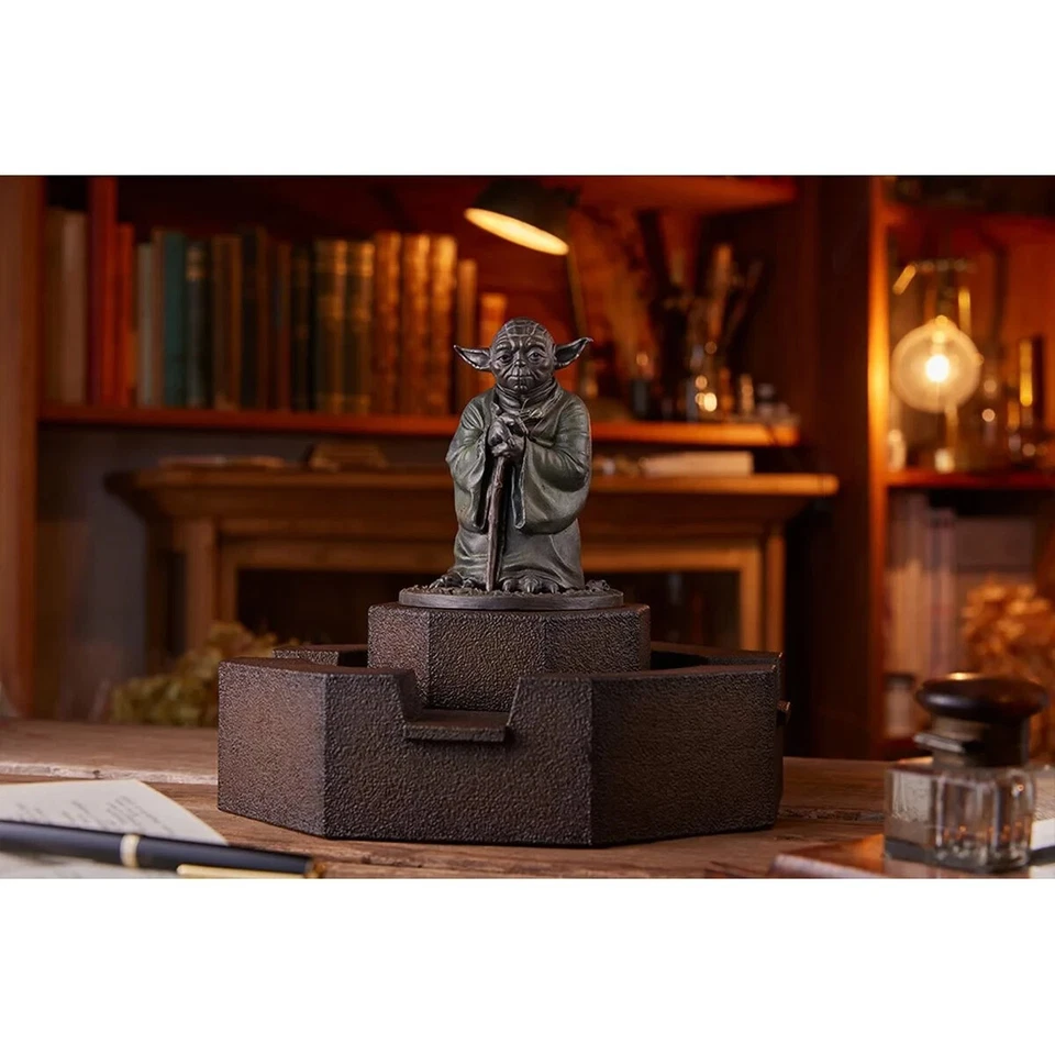 Star Wars: El Imperio Contraataca Fuente Yoda Edición Limitada Estatua ¡EN MANO! Foto 4 de 4