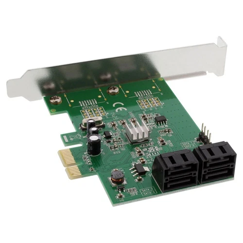 InLine Scheda controller SATA 6Gb/s, 4x SATA, x1 PCI-Express 2.0