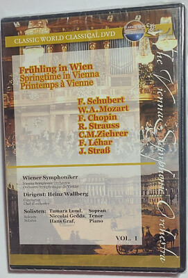 THE VIENNA SYMPHONIC ORCHESTRA: SRINGTIME IN VIENNA VOLUME  1 (DVD)  New! (2004)