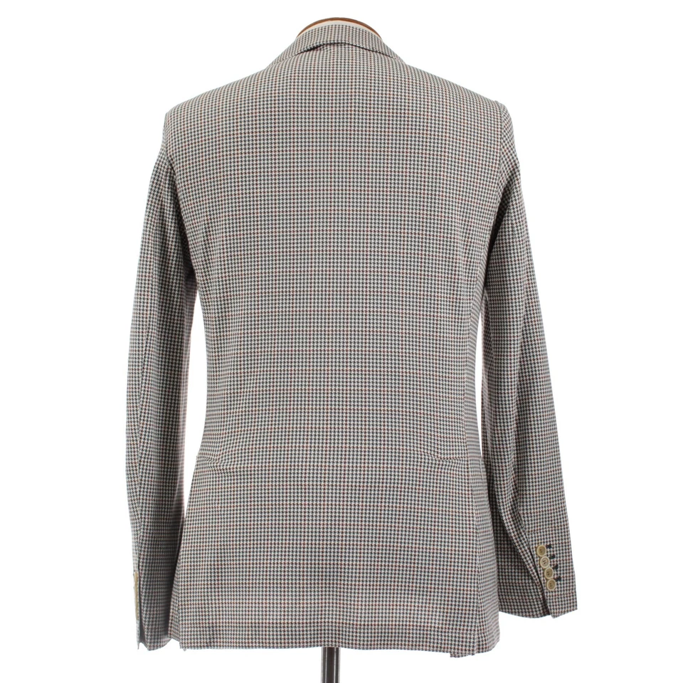 Eleventy Chaqueta Suave/Abrigo Deportivo Nuevo con Etiquetas Talla 50 (40R EE. UU.) en Blanco, Rojo y Azul Foto 4 de 4