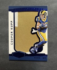 2018 Panini Plates & Patches Full Coverage Blue Jumbo Patch Cooper Kupp /45