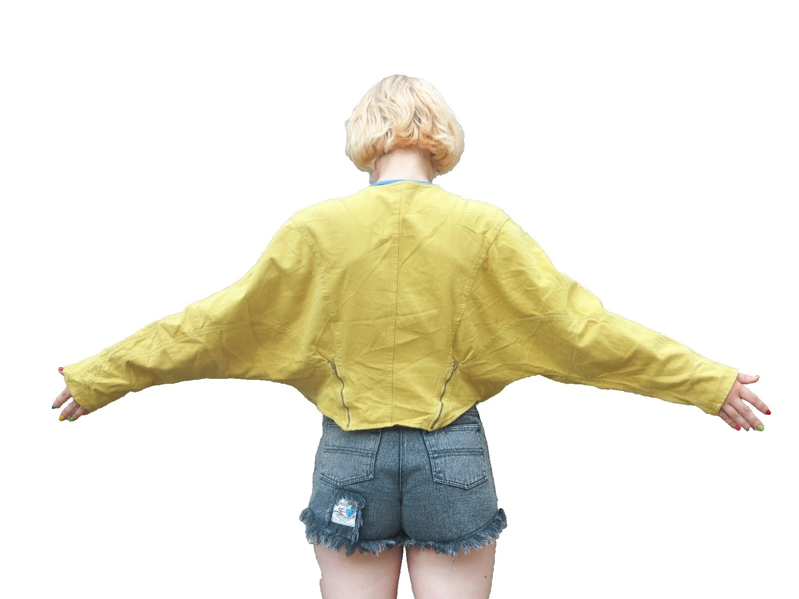 Chaqueta de algodón Clubwear Vintage abrigos, chaquetas y chalecos para Mujeres