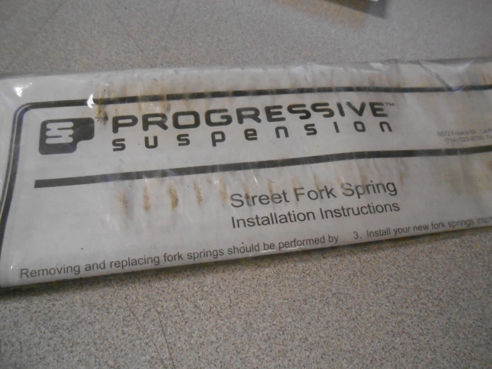 Новые из старых запасов сменные передние пружины прогрессивной подвески подходят для: 91-03 CB750 PS-1126 - Изображение 4 из 4