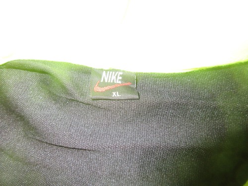 Nike Men's Full-zip Hoodie Jacket, Black/Fluorescent Yellow, "Medium" - BNWT! - Picture 8 of 9
