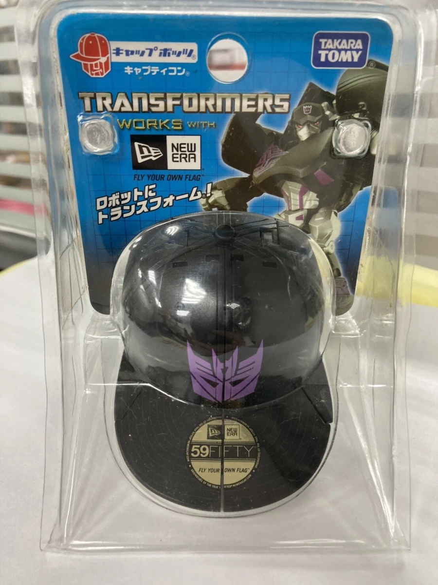 Transformers Cap Bots CAPTICON Era 59Fifty Takara Megatron MISB 100 Authentic
