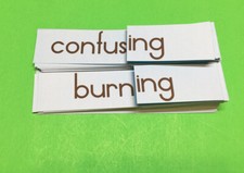 Word Ending   ing   Inflectional Ending Cards - Reading Activity Word Study