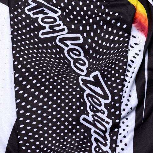 Camiseta Troy Lee Designs Sprint Ultra óptica negra mediana - Imagen 7 de 11