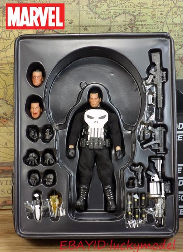 Mezco Ant Punisher Movable Avenger Cloth Soldier Manual Do Model Action Figur - Picture 4 of 12
