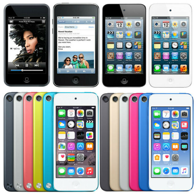 NEW Apple iPod Touch 5th 6th 7th Generation 16/32/64/128/256GB-Sealed-All COLORS