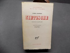 NIETZSCHE Introduction a sa philosophie Karl Jaspers 