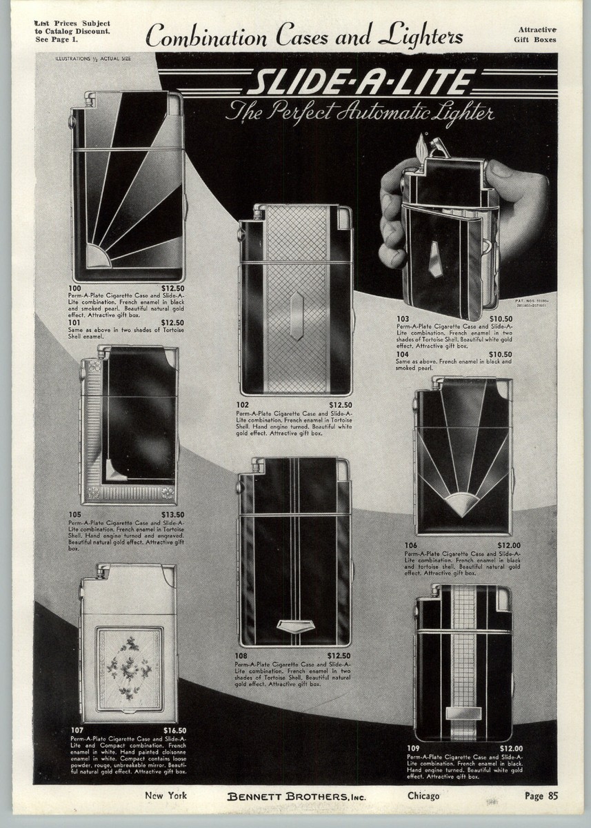 slide and shell cigarette pack Best Packaging Equipment 1941 PAPER AD Slide A