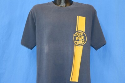 vintage 90s THE NEW BOMB TURKS GARAGE PUNK ROCK BAND MUSIC LOGO t 