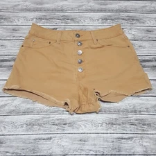 Rewash Size 9 Women Shorts Beige Jeans Denim Cut Off