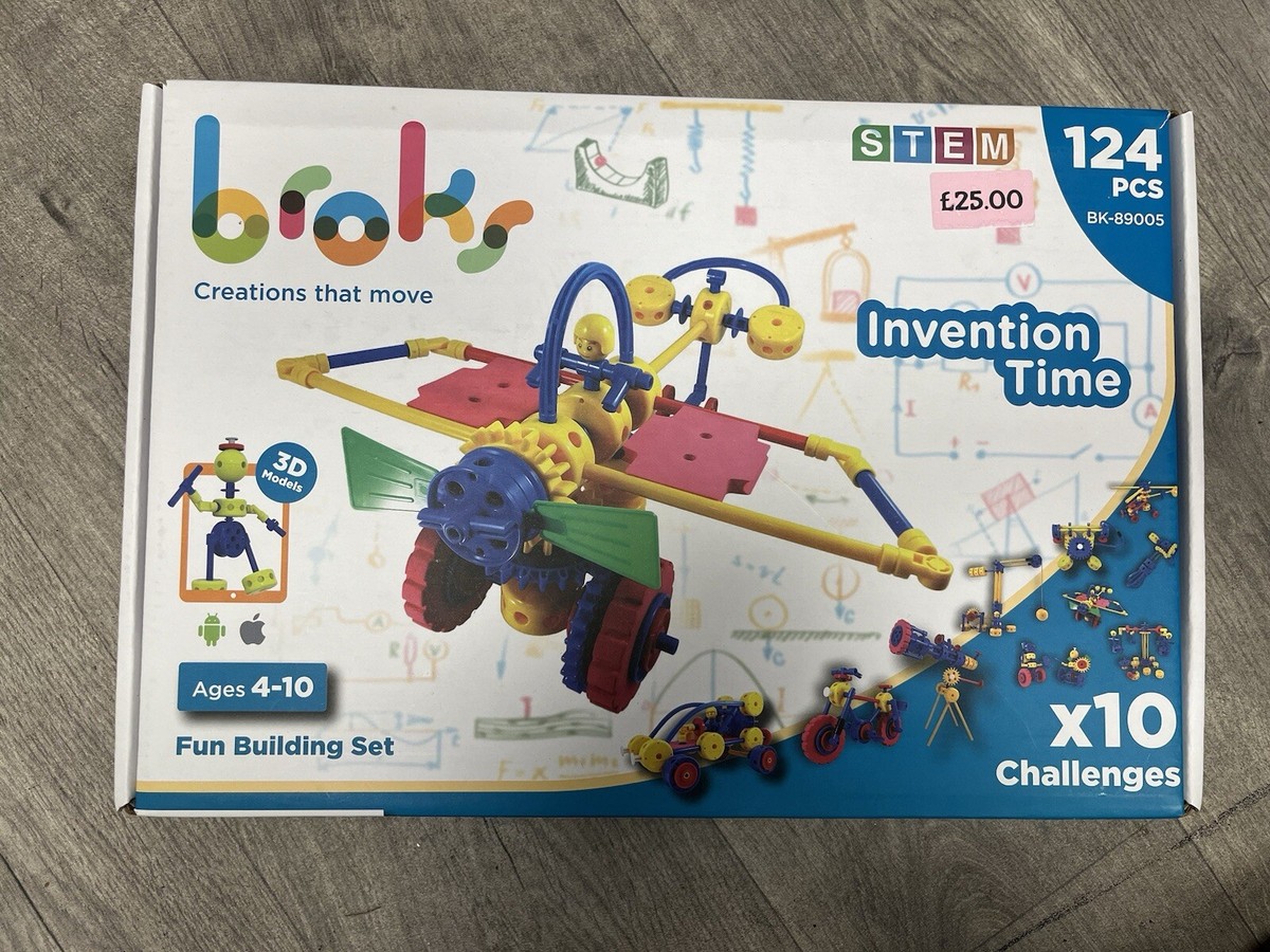 BROKS 124 Piece Building Game | eBay UK