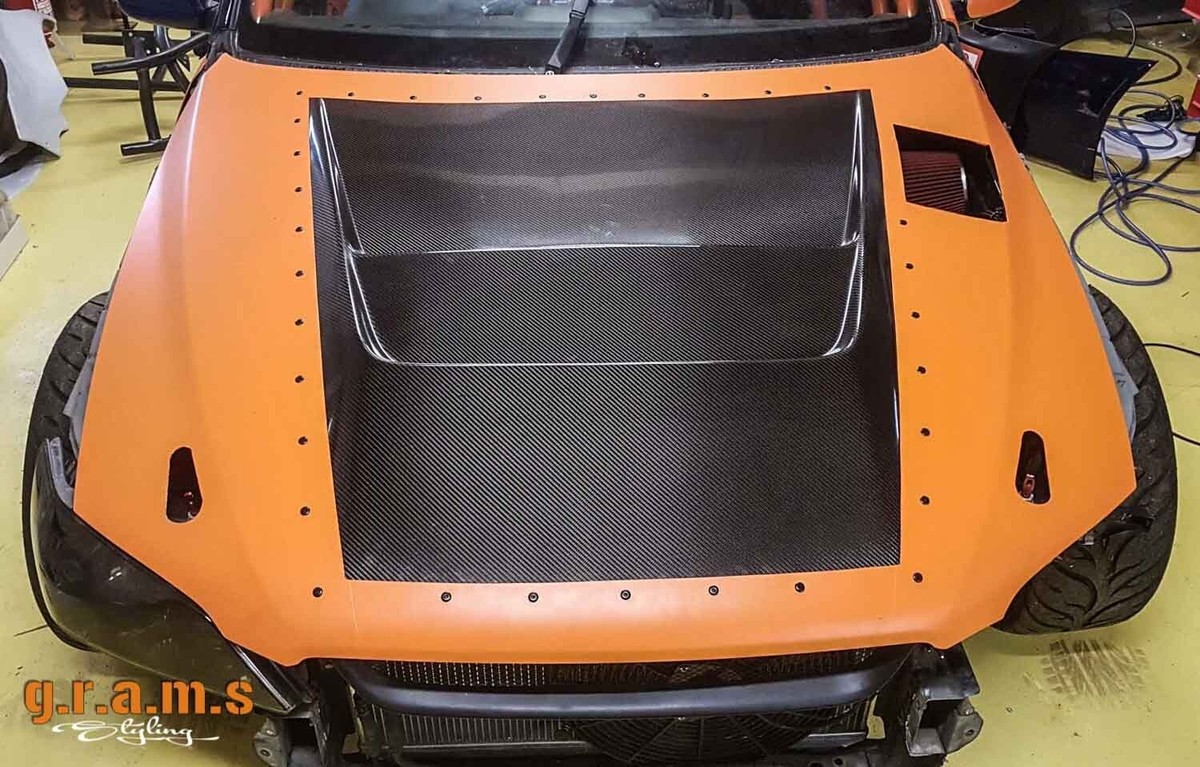 Universal Bonnet Hood Vents Supra RX8 RX7 S13 S14 S14A S15 R32 R33