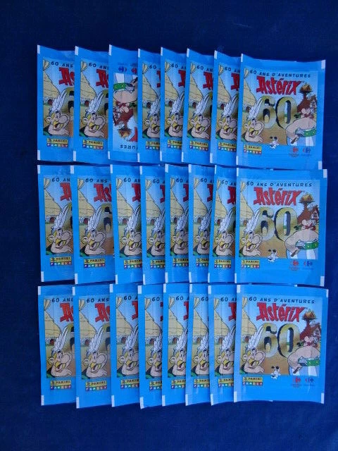 TOP ! 72 AUTOCOLLANTS / Stickers - PANINI - 60 ANS D'AVENTURES ASTERIX UDERZO - Photo 1/3