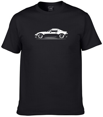 JAPANESE JDM MX5 MIATA RF INSPIRED SILHOUETTE CAR T-SHIRT