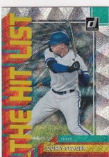 2022 DONRUSS RAPTURE THE HIT LIST COREY SEAGER TEXAS RANGERS DODGERS Z3338