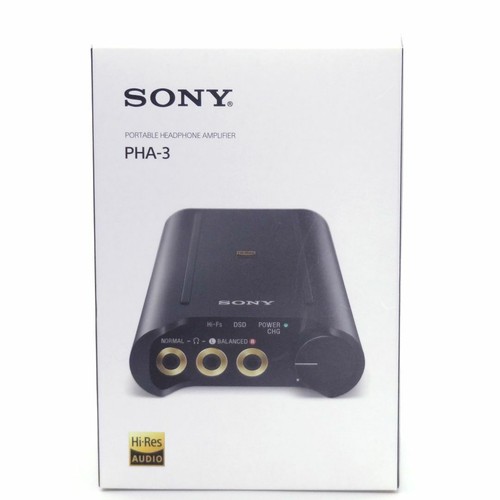 SONY PHA-3 Portable Audio Headphone Amplifier High-Resolution Good Used