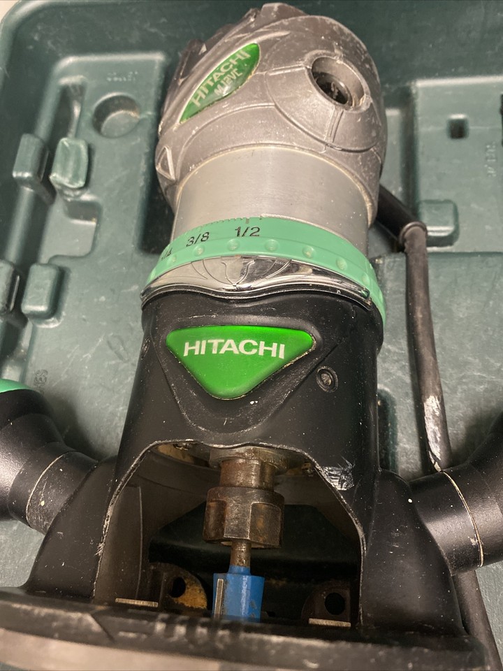 Hitachi M12VC Variable Speed Fixed Base Router Kit eBay