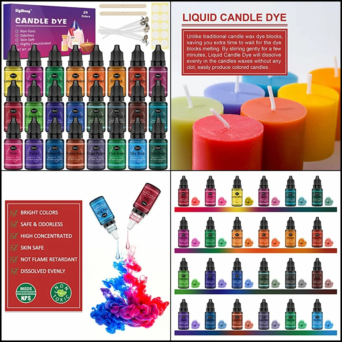 Dye For Candle Making