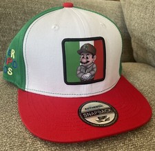 EL CHAPO GUZMAN 701 MÉXICO Super Chapo Bros Blanco Gorra Gorra Gorra JGL