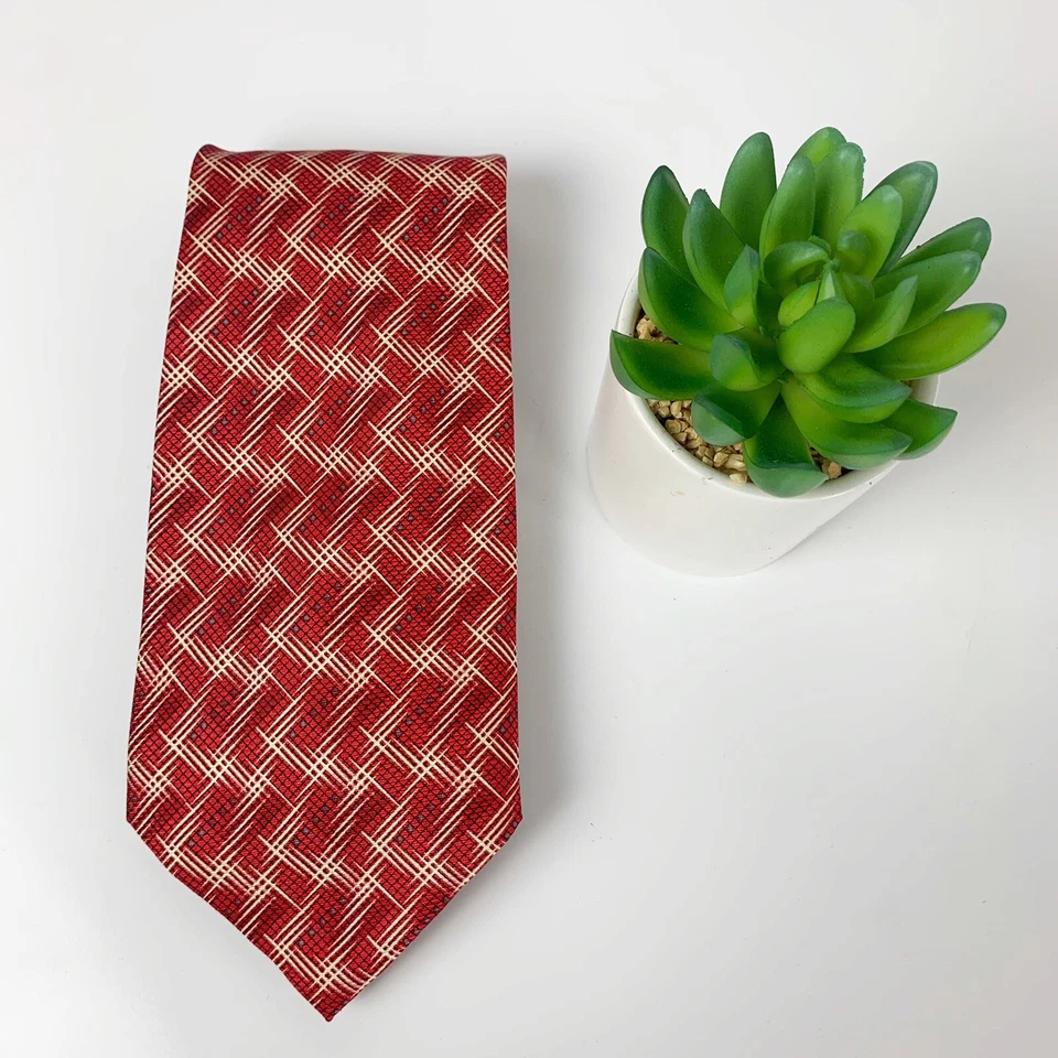 Corbata vintage BIJOUX TERNER HECHA A MANO 100% SEDA EXCELENTE ESTADO Foto 3 de 4