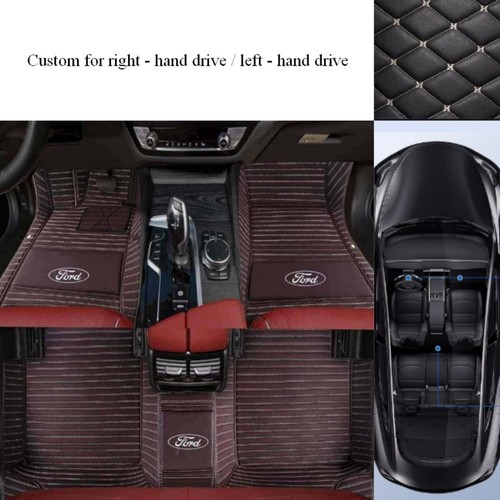 Custom For Ford Edge 2007-2024 Car Floor Mats Cargo liners Waterproof Carpets - Picture 8 of 19
