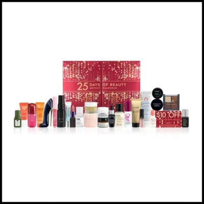 Macy's 25 Days of Beauty Advent Calendar Cosmetics Skincare