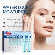 SADOER Hyaluronic Acid Gold VC Moisturizing Ampoule Essence - 2ml*7pcs/Box'`,`,.