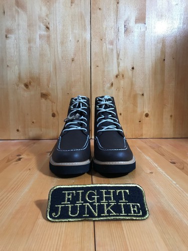 NEW! KODIAK SCOTIA MOCC VAMP Women Size 6.5 & 6 Leather Wedge Boots Dark Brown - Picture 26 of 36