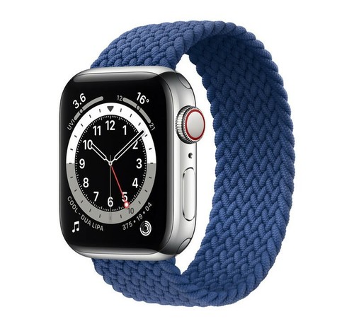 Stretchy Braided Solo Loop Band for iWatch series 6/5/4/3/2/1/SE - Picture 7 of 14