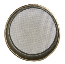 Vintage Dual Manufacturing Co. ASTM E-11 12" Copper Sided Sieve No. 10