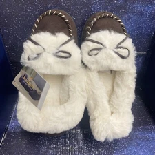 RockDove Women's Trapper Moccasin Memory Foam Slippers - Coffee Size 6.5-7.5