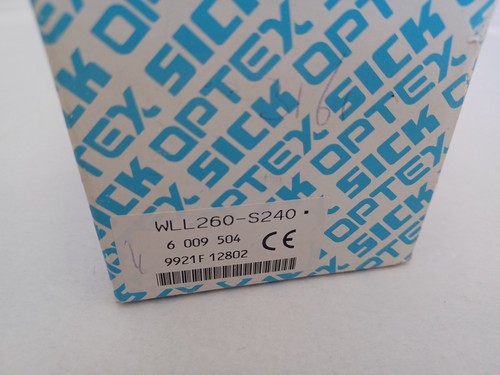 SICK Lichtleiter-Sensor WLL260-S240 / 6009504 Neu in OVP - Bild 4 von 12