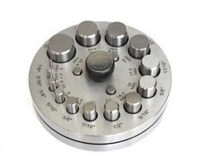 High Quality Premium Disc Cutter With 14 Punches 1/8th thru 1 Inch