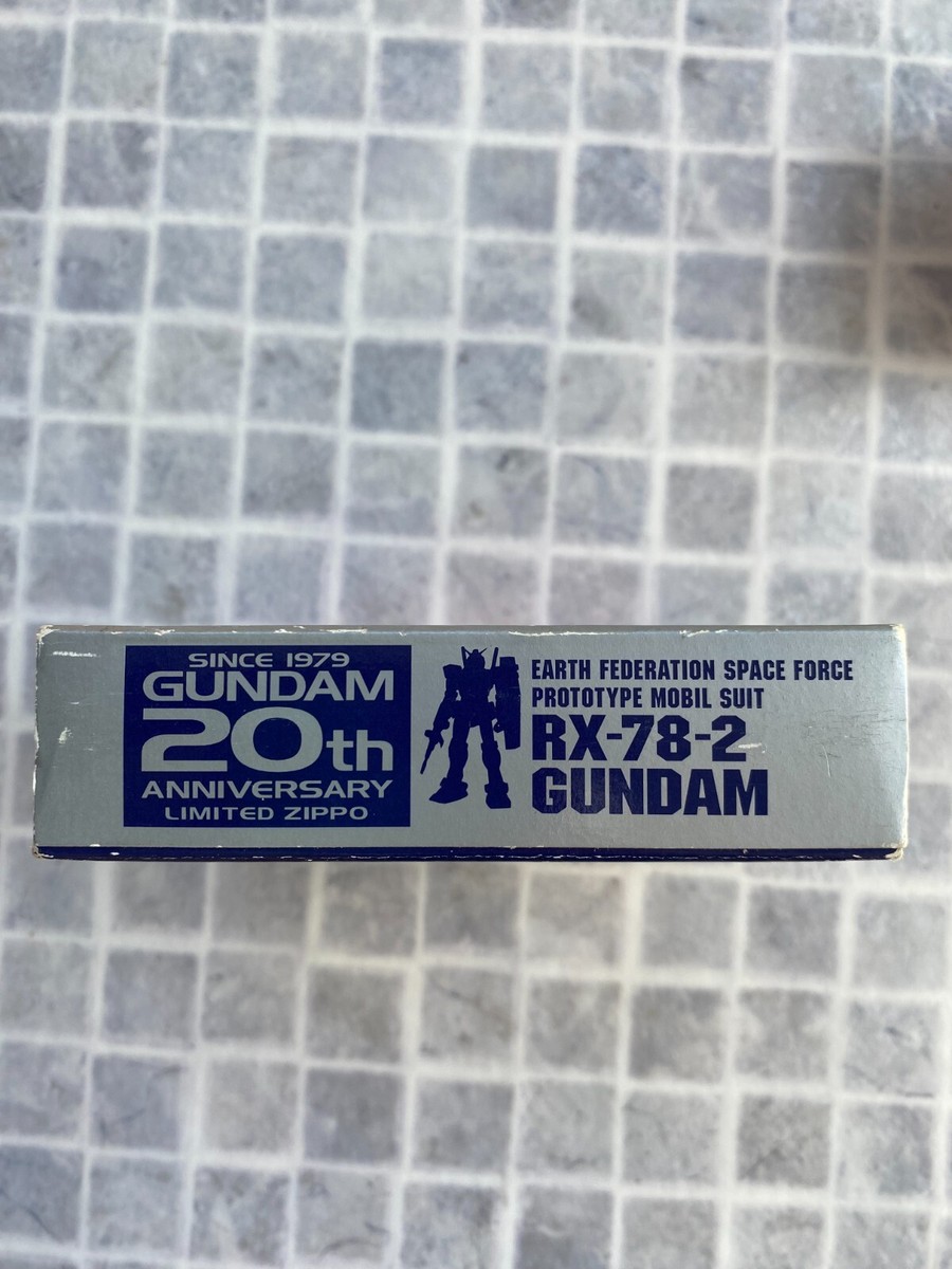 Zippo Gundam 20Th Anniversary Oil Lighter MS06F ZAKU 1998 Limited
