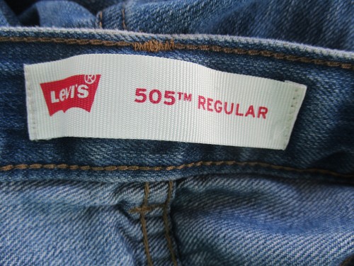 Levis 505 Boys Size 12 Slim 24x26 Adjustable Waist - Picture 6 of 10