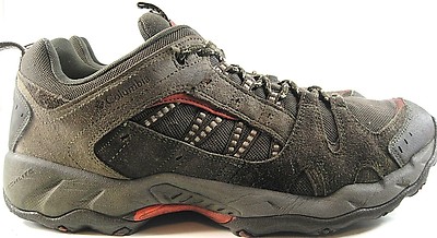 Columbia Men Athletic Shoes Size 13 Gray Leather Style  display picture 3