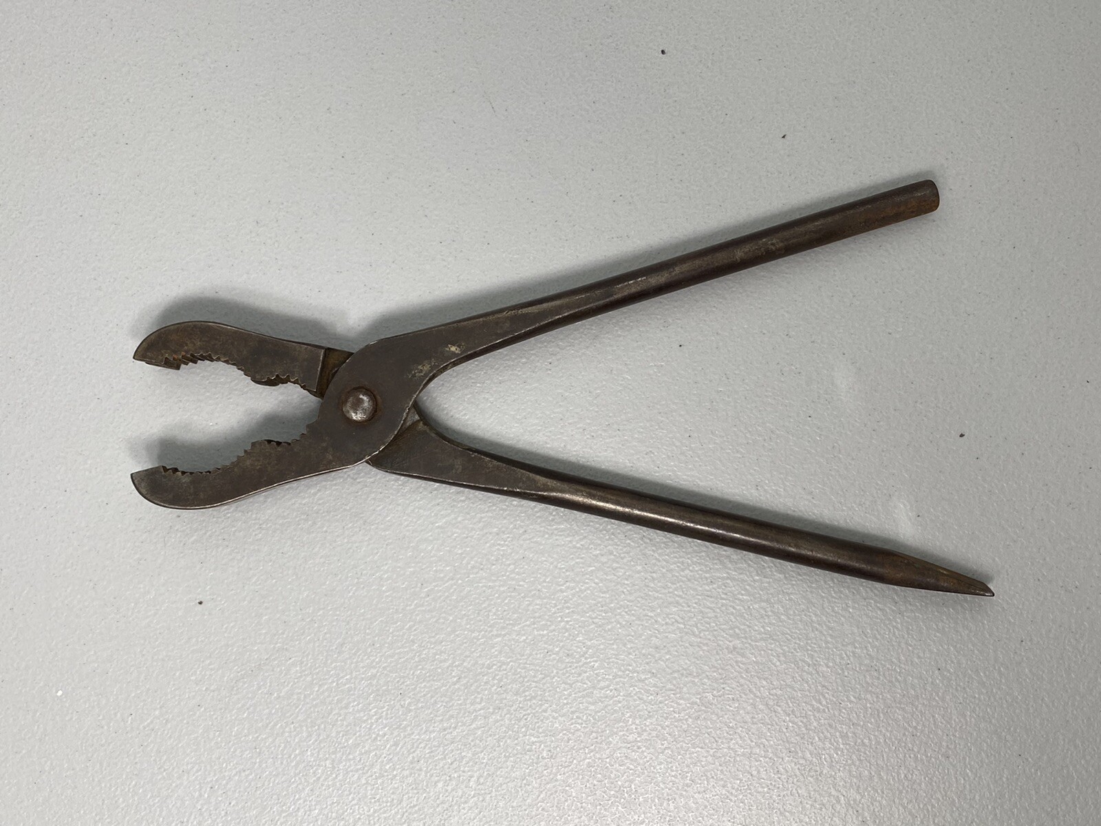 VNTG WARRANTED 10" GAS BURNER PLIERS MADE IN USA eBay