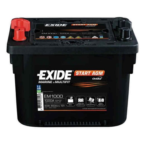 Batteria Auto VARTA D52 AGM 12V 60Ah 680A - Per Veicoli Con Start & Stop, Dimensioni 242x175x190 Mm - Foto 3