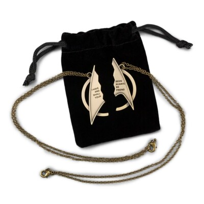 Qmx Star Trek Friends Best Necklace Loot Wear Crate Versiegelt