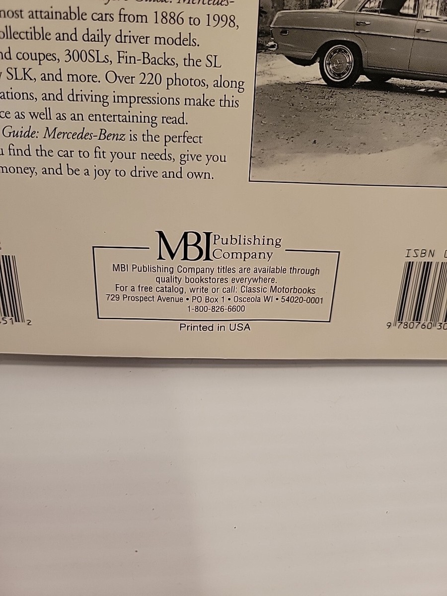 【洋書】Mercedes-Benz Buyer's Guide Illustrated Buyer's Guide: Mercedes-Benz: Barrett, Frank