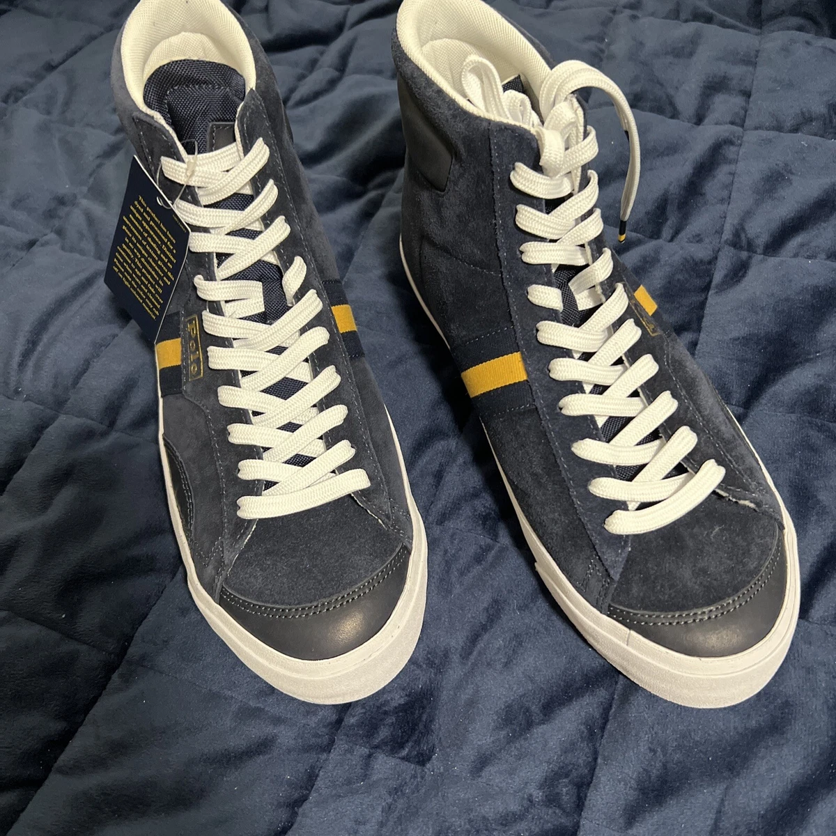 Polo sneakers best sale high top