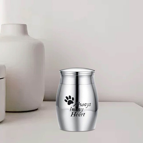 Small Cremation Keepsake Urns For Human Ashes Stainless Steel Mini Cremation Urn - Picture 6 of 16